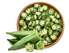 IQF okra