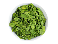 Dehydrated spinach