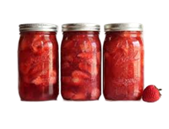 Canned strawberry